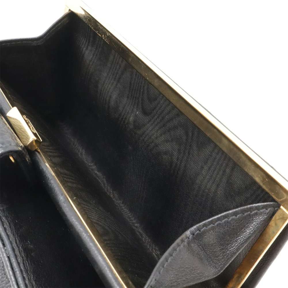 CHANEL Black Caviar Leather Logo Wallet - Picture 9 of 10